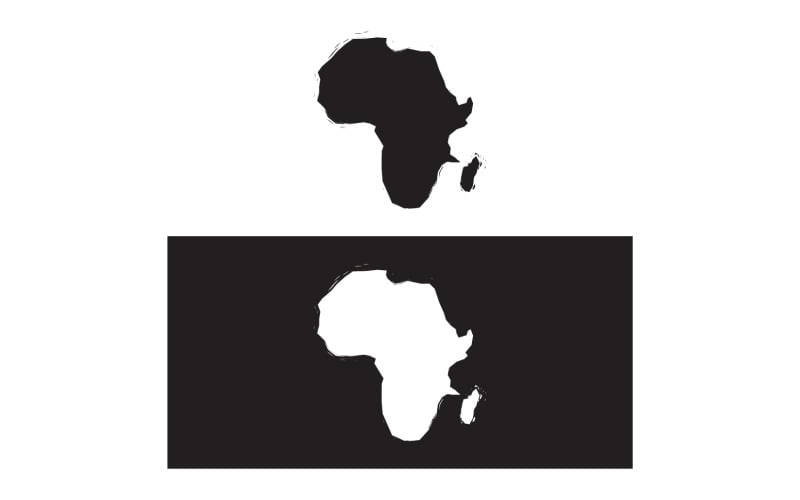African map symbol logo vector 9 Logo Template