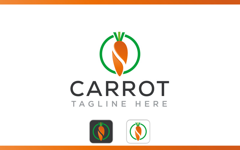 Carrot Logo Icon Design Templates Logo Template
