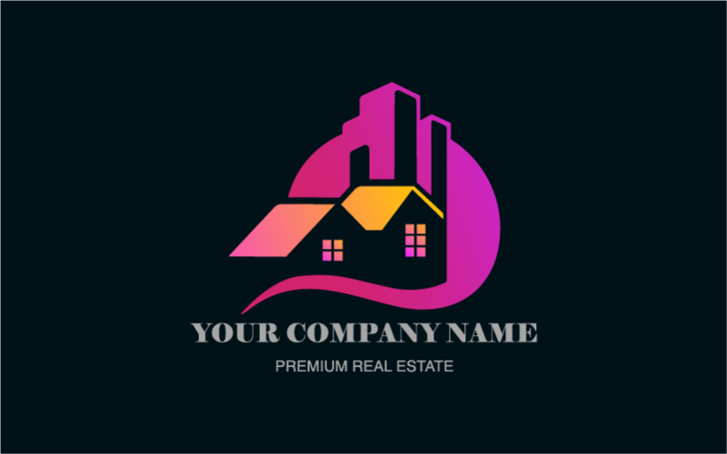 Real Estate Logo Design for Real Estate Company Logo Template