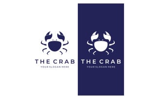 Seafood crab food fresh logo 11