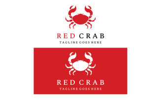 Seafood crab food fresh logo 12