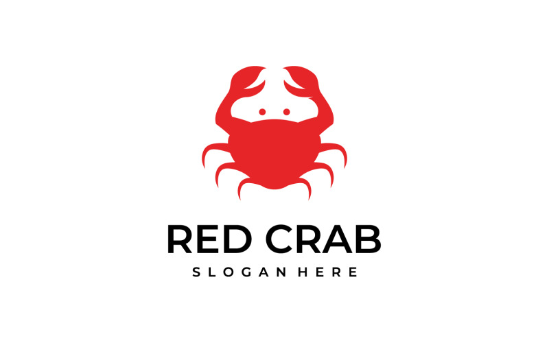 Seafood crab food fresh logo 3 Logo Template