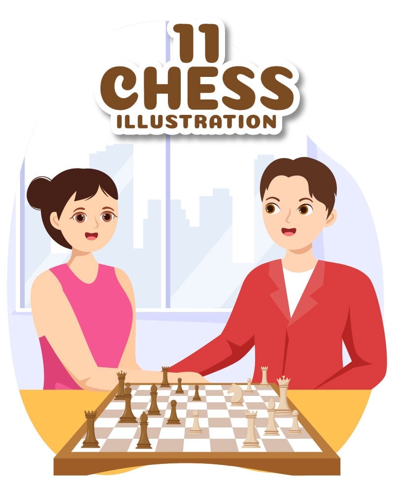 Kit Graphique #308113 Chess Checkmate Divers Modles Web - Logo template Preview