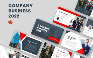 Company Business & Company Profile PowerPoint Template
