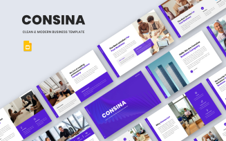 Consina - Clean & Modern Business Google Slide Template
