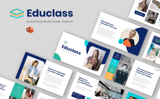 Educlass - Education & Online Course PowerPoint Template