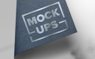 Metallic & Gold Logo Mock-Ups