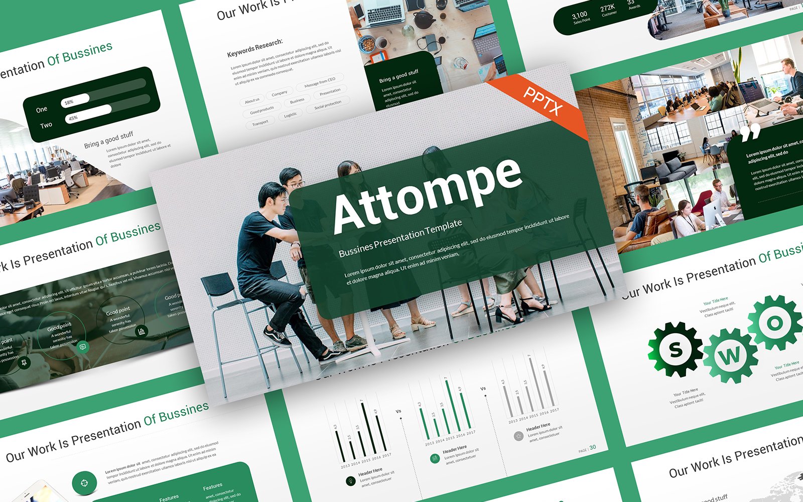 Kit Graphique #308314 Business Entreprise Web Design - Logo template Preview