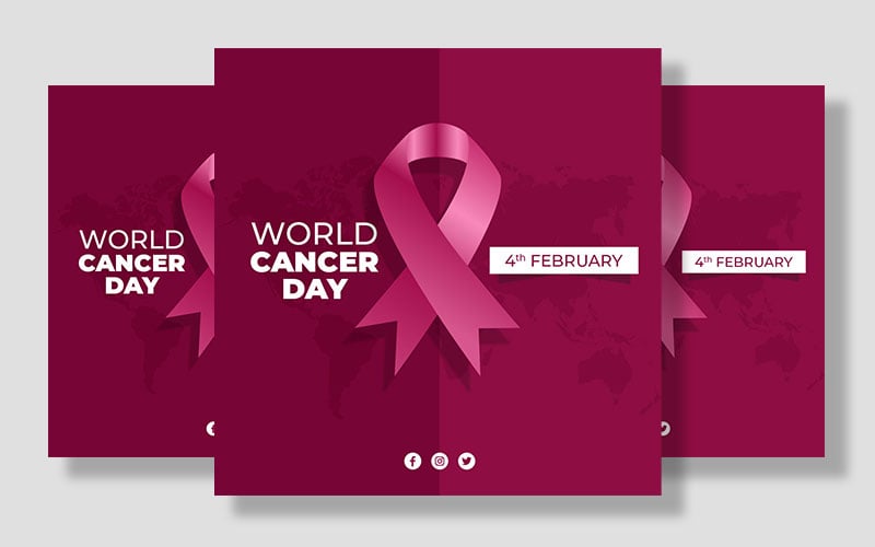 Template #308325 Cancer Day Webdesign Template - Logo template Preview