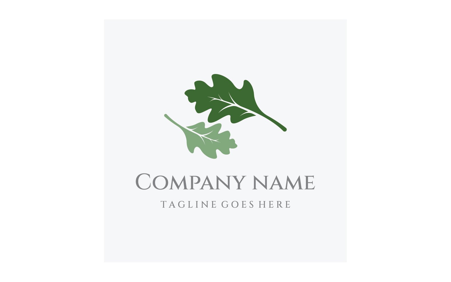 Template #308368 Nature Oak Webdesign Template - Logo template Preview