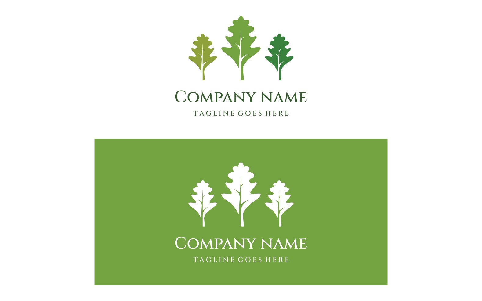 Kit Graphique #308374 Logo Nature Divers Modles Web - Logo template Preview