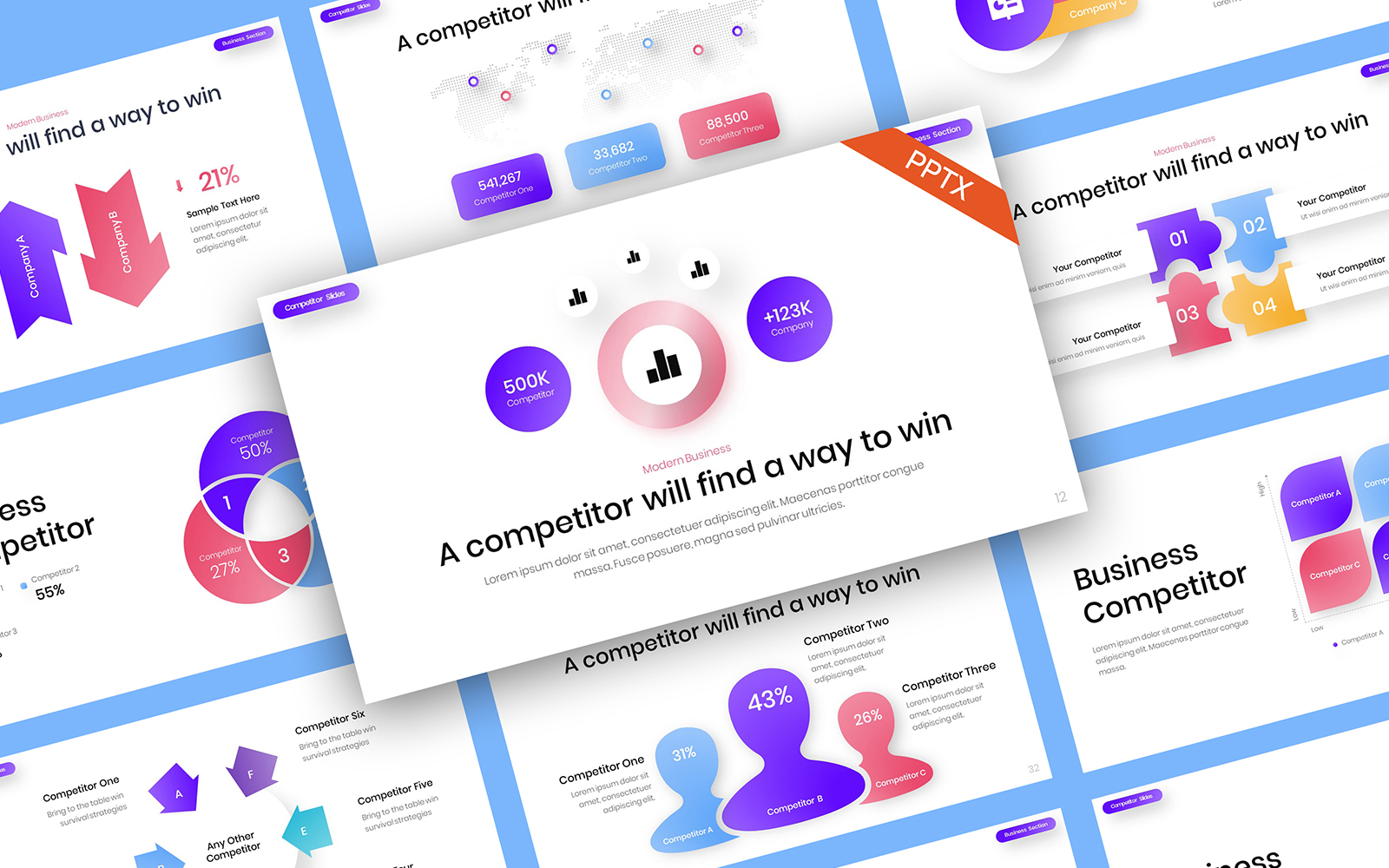 Kit Graphique #308442 Business Entreprise Web Design - Logo template Preview