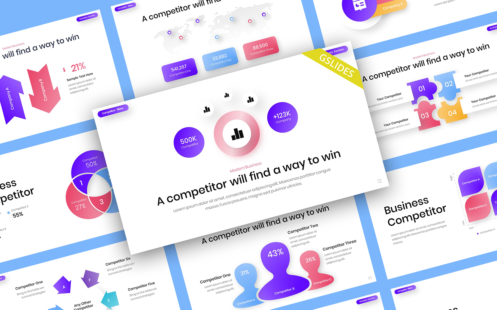 Kit Graphique #308445 Business Entreprise Web Design - Logo template Preview