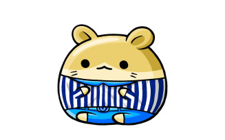 Cute Hamster Summer Outfit 03