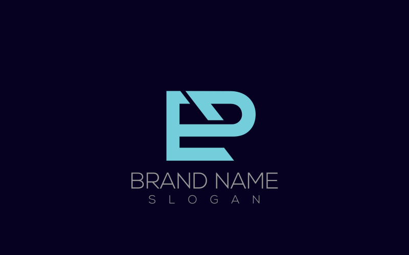Ed | Premium Ed Or De Letter Logo Template
