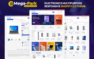 MegaPark - Electronics & Gadgets Mega Store Multipurpose Shopify 2.0 Responsive Theme