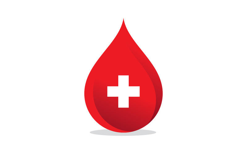 Blood donors icon , blood logo vector illustration V1 Logo Template