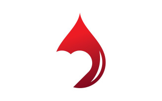 Blood donors icon , blood logo vector illustration V7