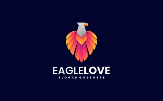 Eagle Love Gradient Logo 1