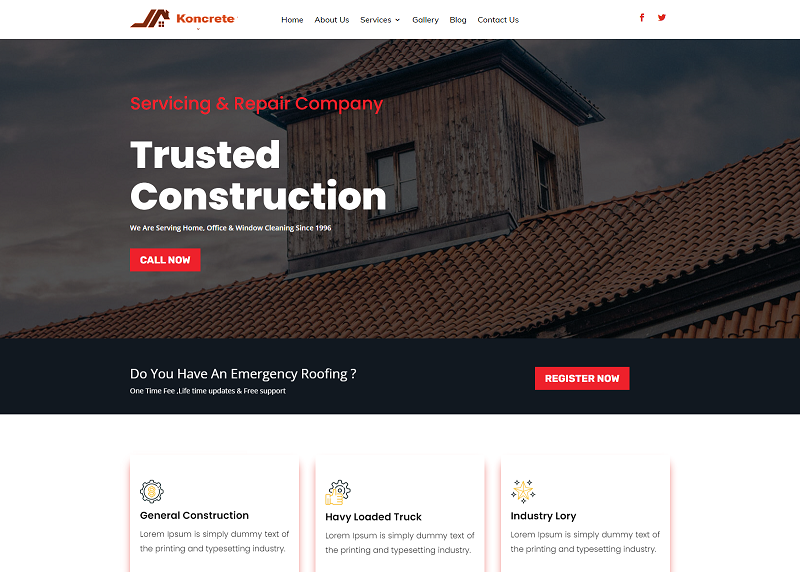 Template #308850 Building Business Webdesign Template - Logo template Preview