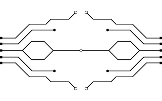 Circuit vector illustration design V7