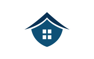 Property and construction home logo vector template design V7