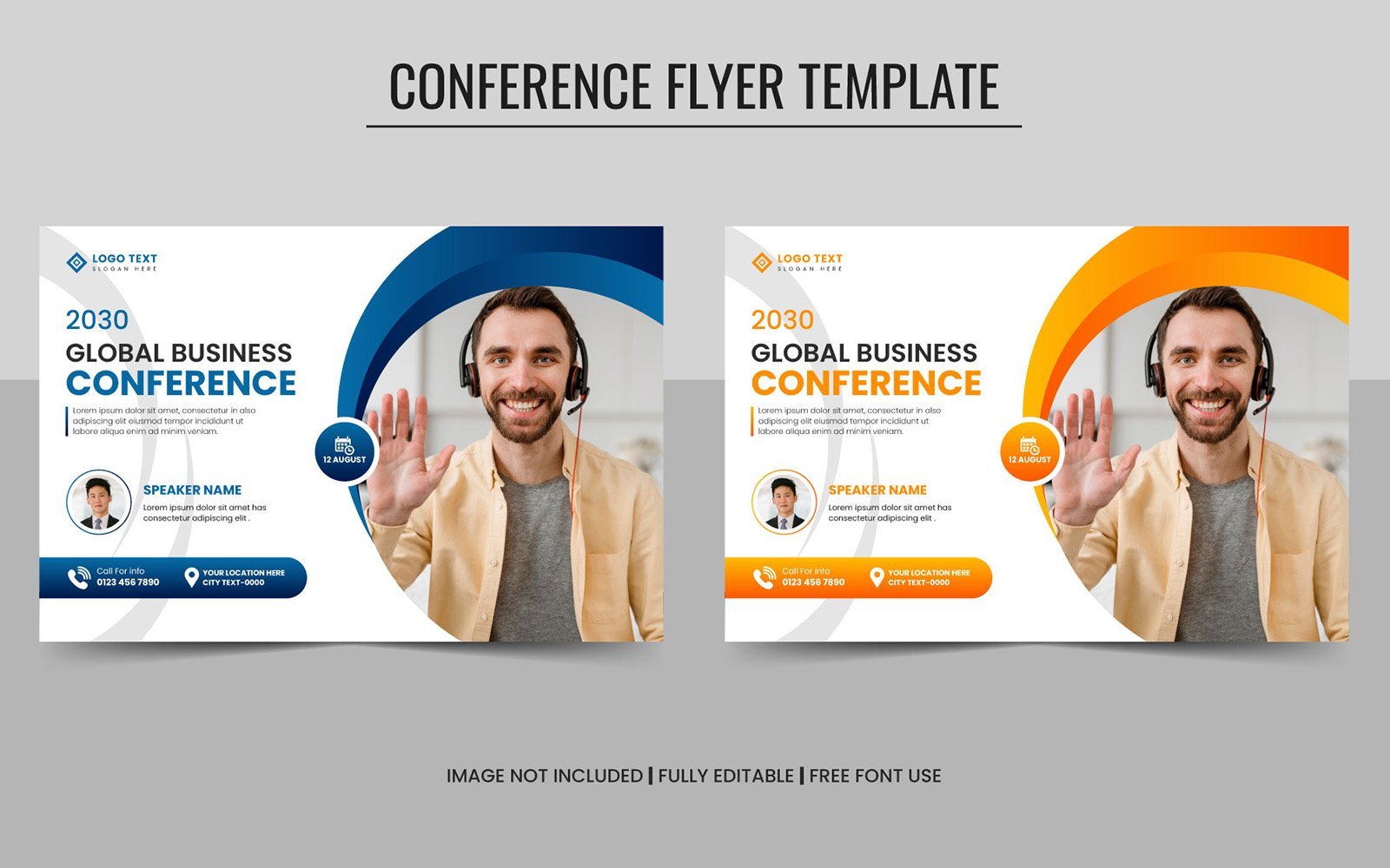 Kit Graphique #309081 Flyer Template Divers Modles Web - Logo template Preview