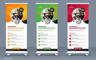 Business Roll up Banner Template