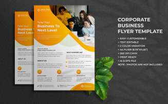 Digital Marketing Agency Corporate Flyer Template