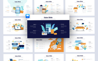 Sales Vector Infographic Keynote Template