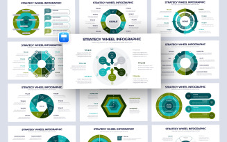 Strategy Wheel Infographic Keynote Template