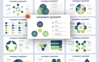 Sustainability Management Infographic PowerPoint Template