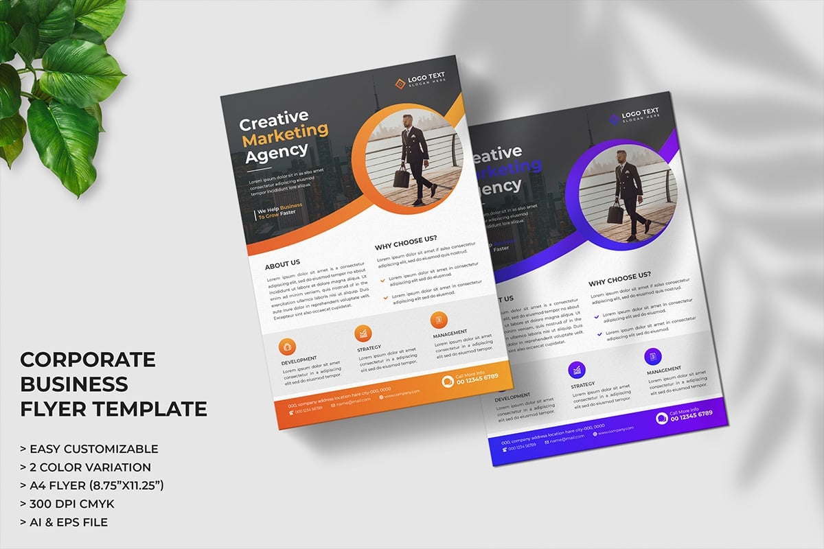 Template #309109 Marketing Agency Webdesign Template - Logo template Preview