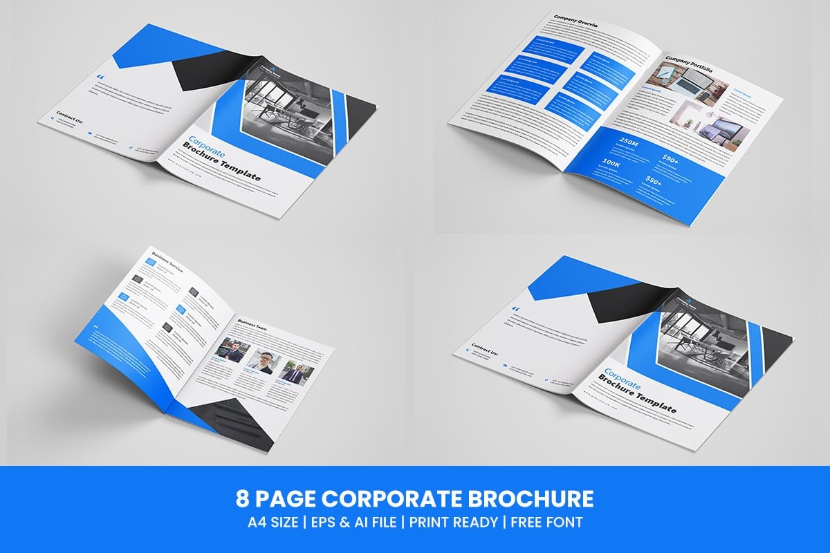 Template #309159 Business Brochure Webdesign Template - Logo template Preview