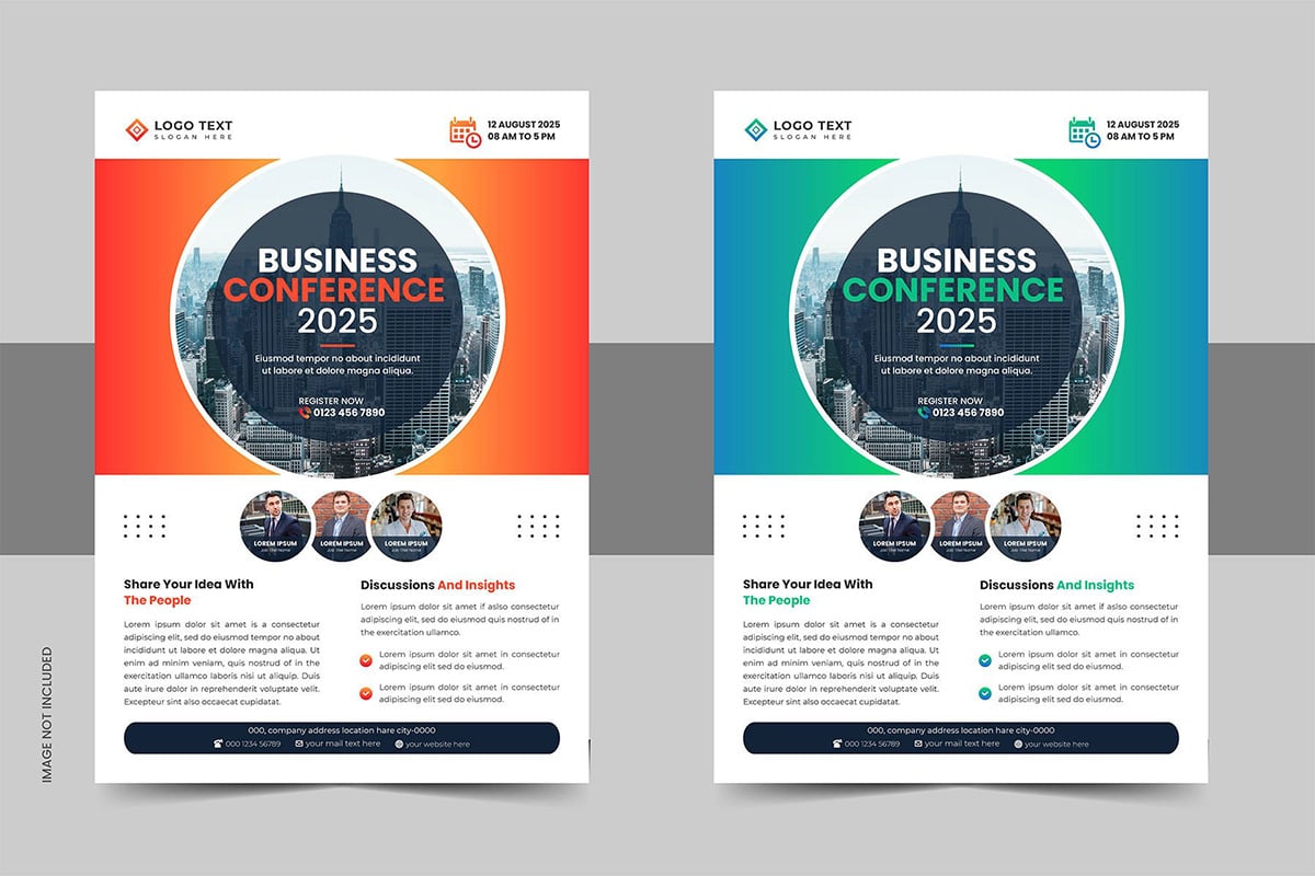 Kit Graphique #309181 Business Confrence Web Design - Logo template Preview