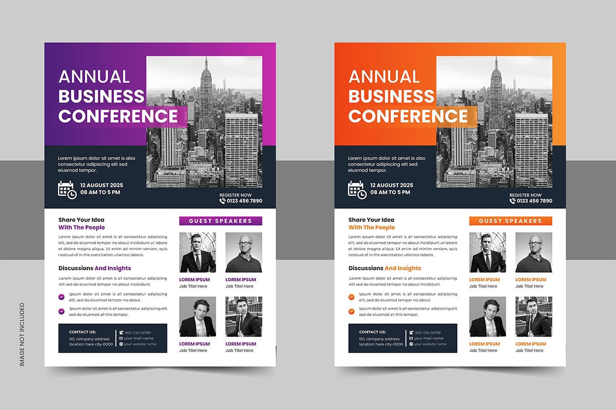 Template #309182 Business Conference Webdesign Template - Logo template Preview