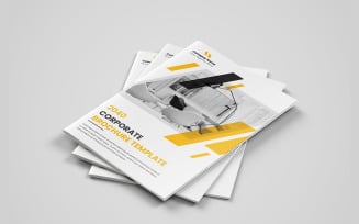 Corporate business a4 brochure template and company profile template