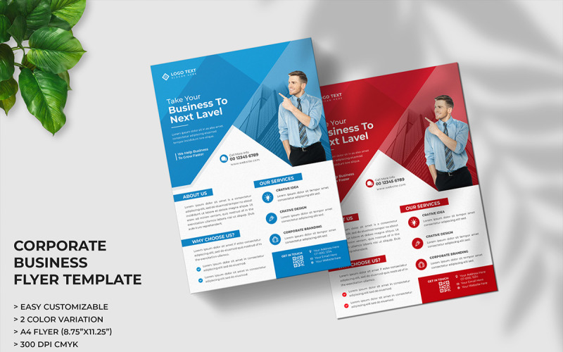 Creative Corporate Business Flyer Template and Digital Marketing Agency Flyer Design Corporate Identity