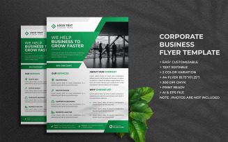 Creative Corporate Business Flyer Template and Digital Marketing Agency Flyer