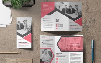 Creative Corporate Business trifold brochure