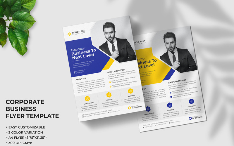 Creative Digital Marketing Agency Flyer Template Design and Corporate Business Flyer Template Corporate Identity