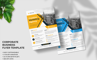 Digital Marketing Agency Flyer Template Design and Corporate Business Flyer Template