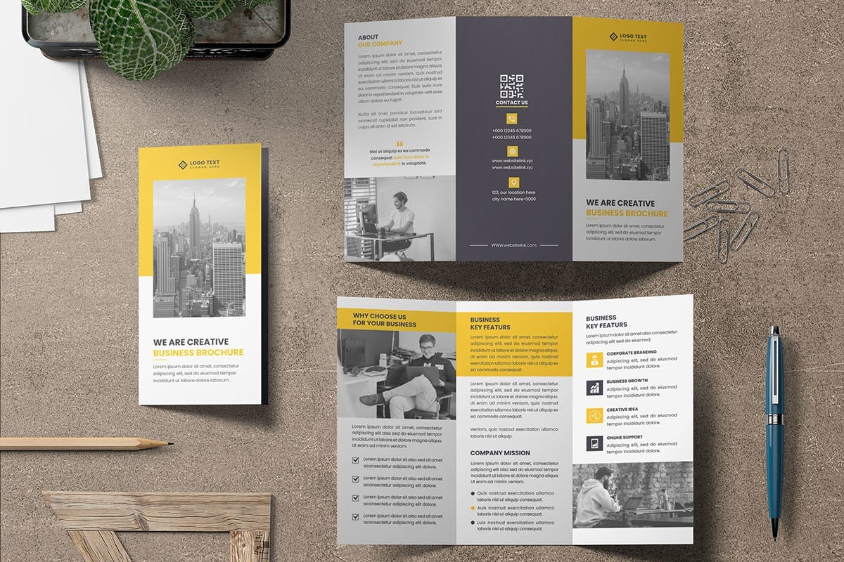 Template #309201 Flyer Leaflet Webdesign Template - Logo template Preview