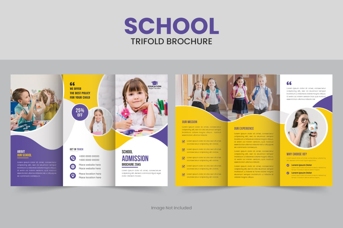 Template #309204 Brochure Trifold Webdesign Template - Logo template Preview