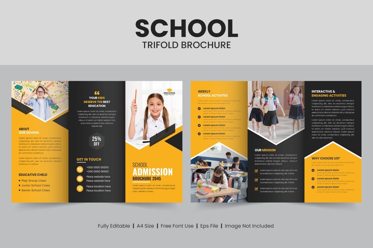 Kit Graphique #309207 School Brochure Divers Modles Web - Logo template Preview