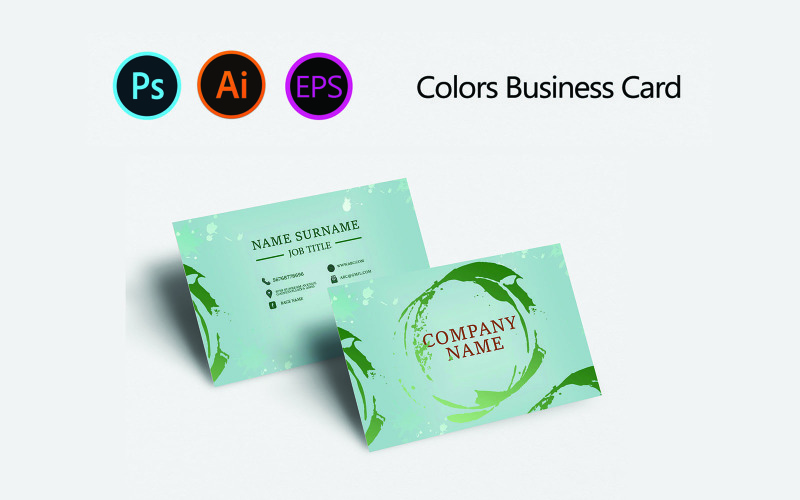 Creative Business Card Company or Personal Corporate Identity