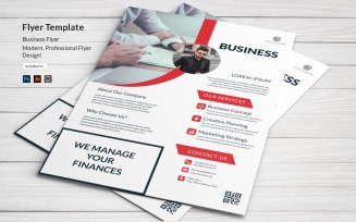 Flyer Design for Business Finance