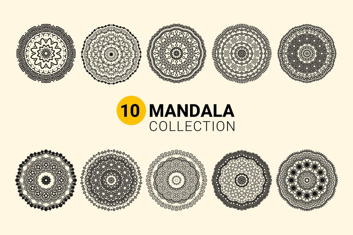 Kit Graphique #309315 Mandala Design Divers Modles Web - Logo template Preview