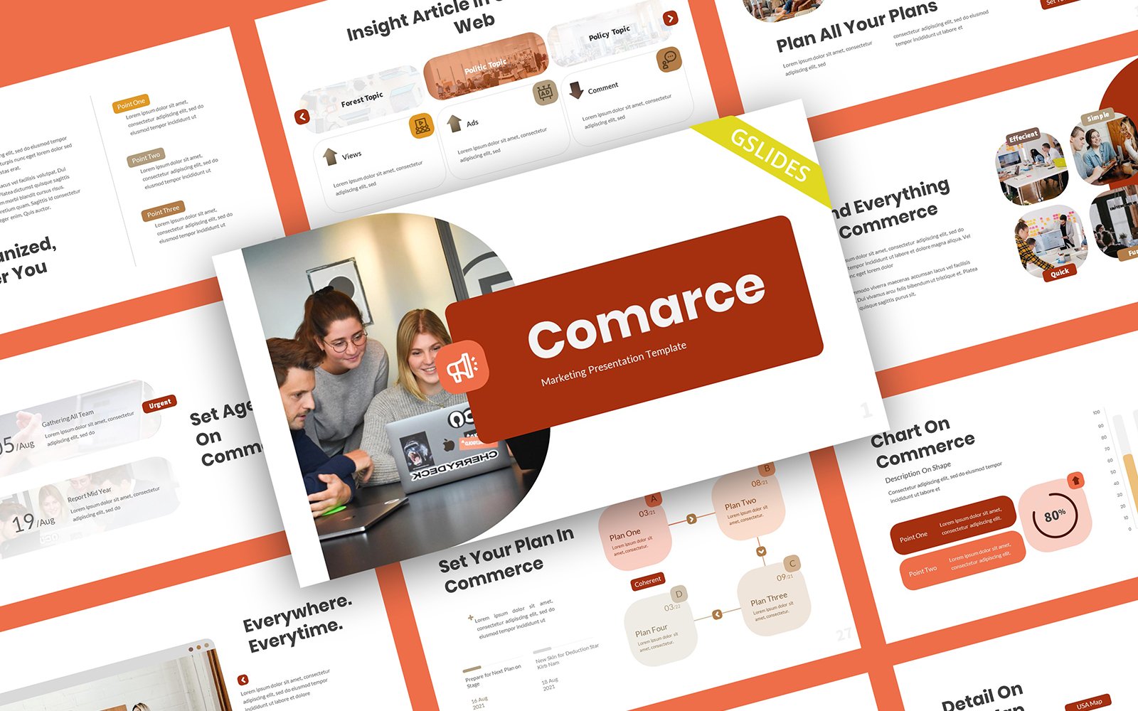 Template #309397 Analysis Annual Webdesign Template - Logo template Preview