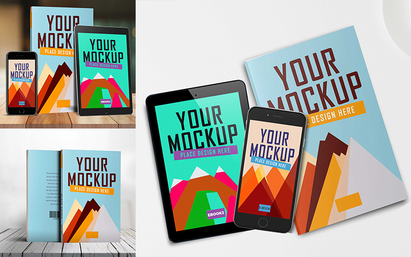 Amazing Book Mockup - Vol-02 Product Mockup